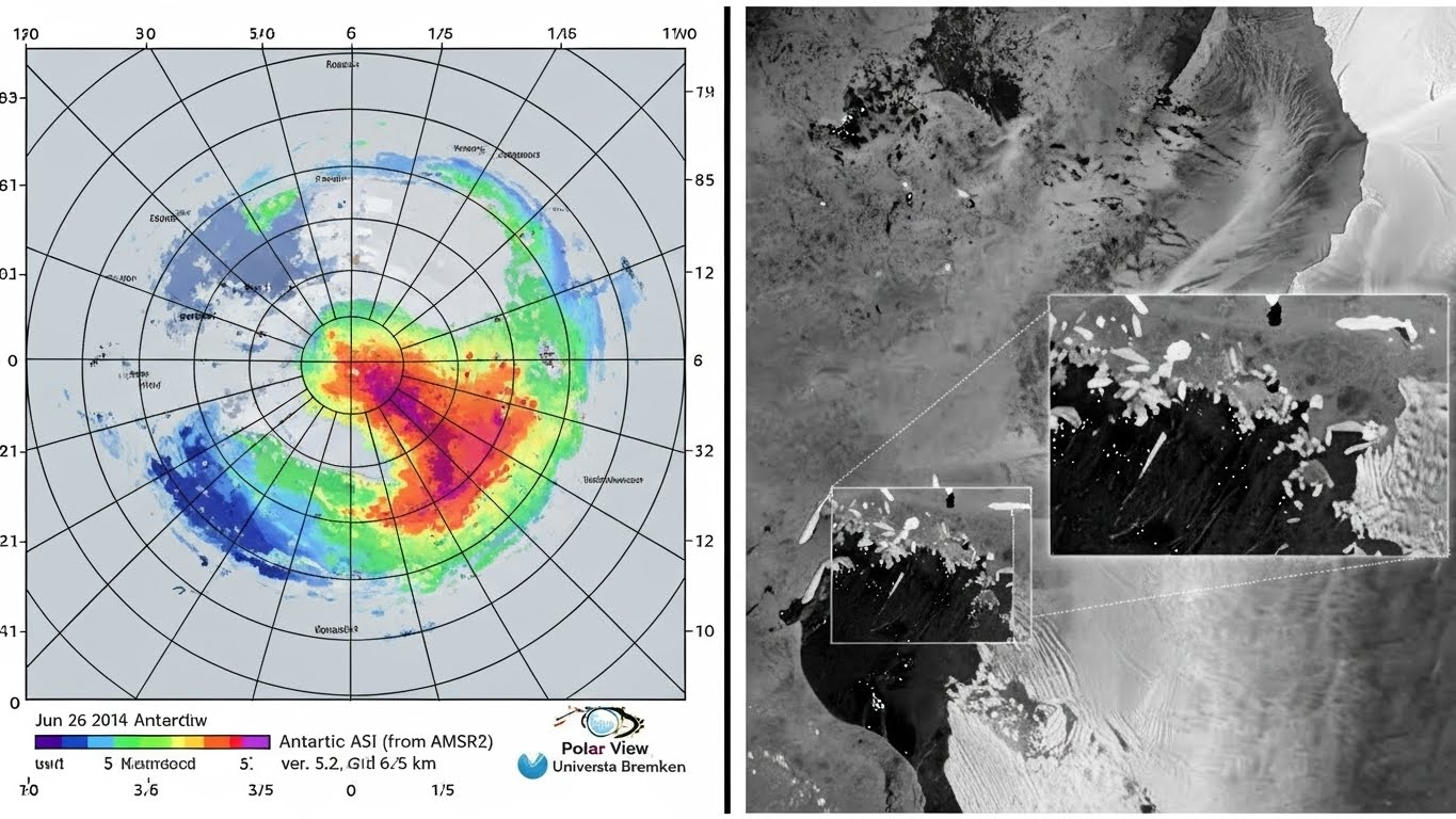Passive Microwave vs SAR sea ice: The Ultimate Guide to Real-Time Arctic Sea-Ice Mapping